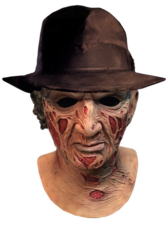 A Nightmare on Elm Street Deluxe Freddy Krueger Mask With Fedora Gallery Image 2