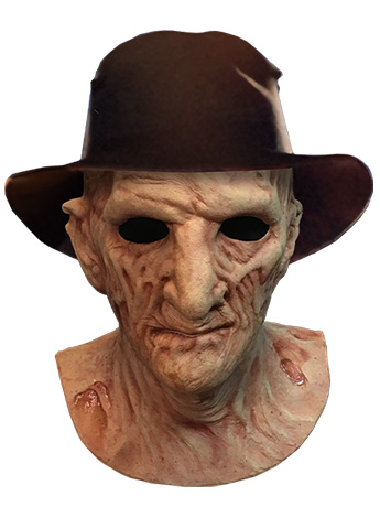 A Nightmare on Elm Street 2 Deluxe Freddy Krueger Mask With Fedora Gallery Image 2