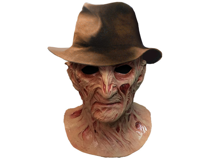 A Nightmare on Elm Street 4 Deluxe Freddy Krueger Mask With Fedora Gallery Image 1