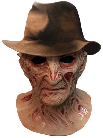 A Nightmare on Elm Street 4 Deluxe Freddy Krueger Mask With Fedora Gallery Image 2