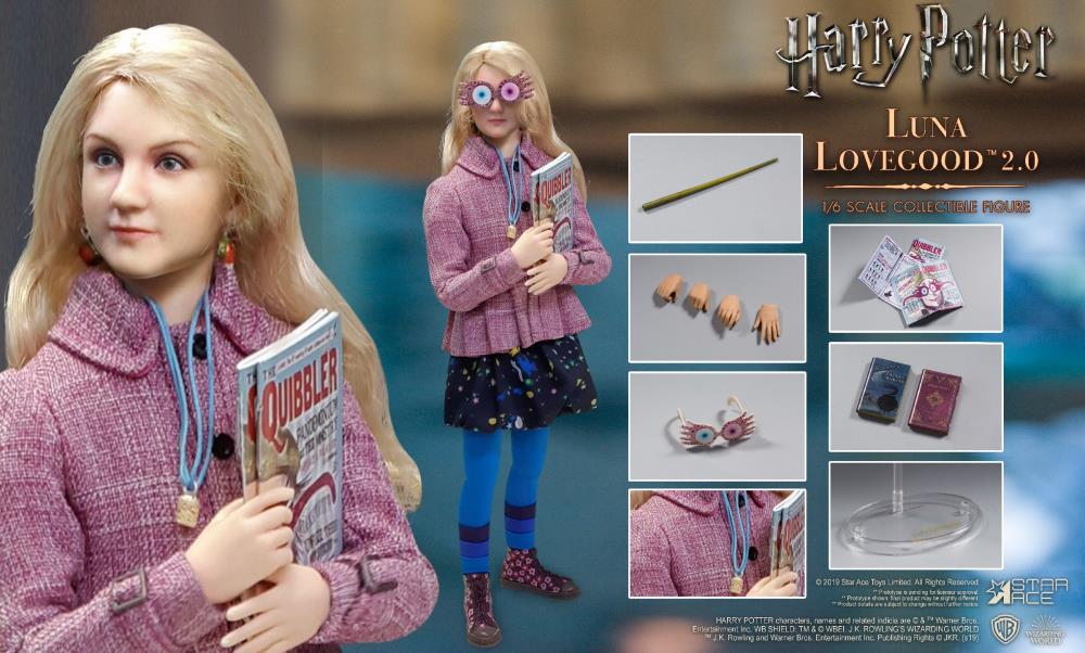 Harry Potter My Favourite Movie Series Luna Lovegood (Casual Wear) 1/6 Scale Limited Edition Figure Gallery Image 5