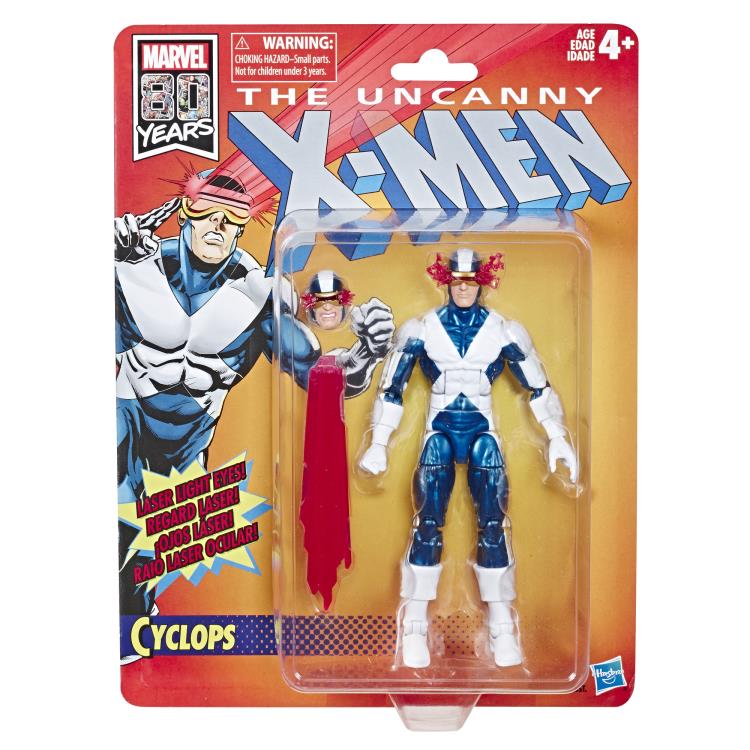 The Uncanny X-Men Marvel Legends Retro Collection Wave 3 Set of 6 Figures Gallery Image 27