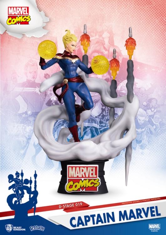 Marvel Comics D-Stage DS-019 Captain Marvel PX Previews Exclusive Statue Gallery Image 4