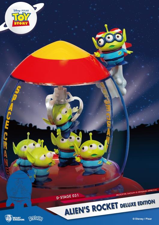 Toy Story Deluxe D-Stage DS-031 Aliens Rocket PX Previews Exclusive Statue Gallery Image 8