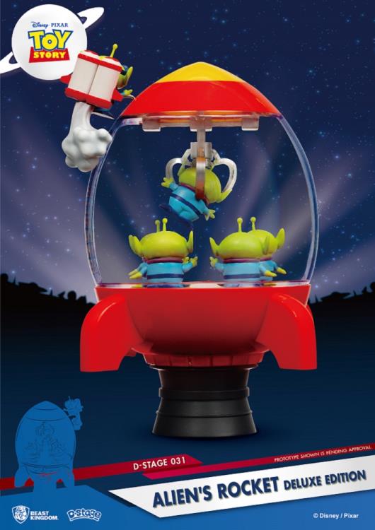 Toy Story Deluxe D-Stage DS-031 Aliens Rocket PX Previews Exclusive Statue Gallery Image 6