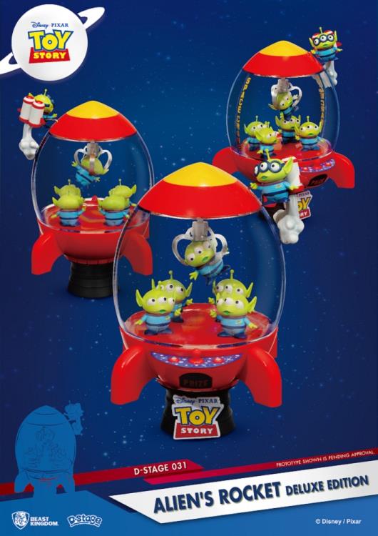 希少 Toy Story 2: Rocket of the Aliens Amazon.com: Beast Kingdom Toy Story: Aliens Rocket Ds-031 D-Stage