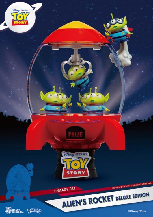 Toy Story Deluxe D-Stage DS-031 Aliens Rocket PX Previews Exclusive Statue Gallery Image 5