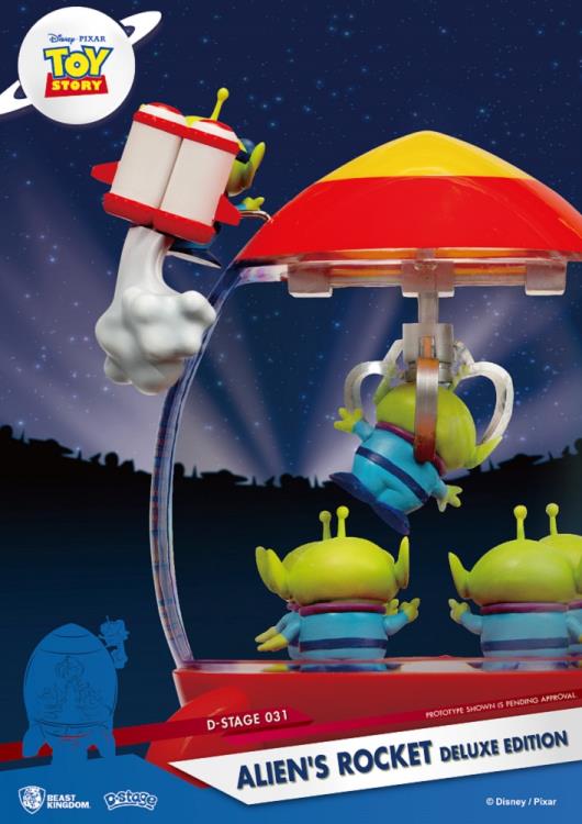 Toy Story Deluxe D-Stage DS-031 Aliens Rocket PX Previews Exclusive Statue Gallery Image 7