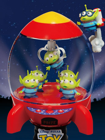 Toy Story Deluxe D-Stage DS-031 Aliens Rocket PX Previews Exclusive Statue Gallery Image 2
