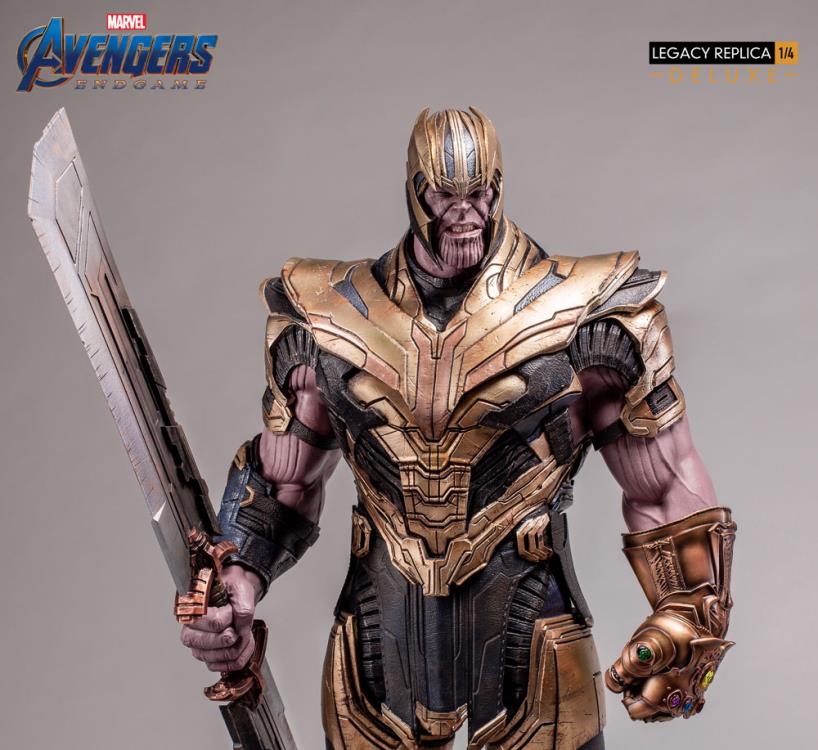 Avengers: Endgame Legacy Replica Thanos Deluxe 1/4 Scale Limited Edition Statue Gallery Image 10