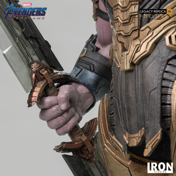 Avengers: Endgame Legacy Replica Thanos Deluxe 1/4 Scale Limited Edition Statue Gallery Image 13