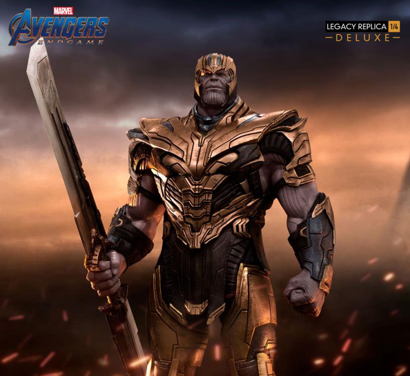 Avengers: Endgame Legacy Replica Thanos Deluxe 1/4 Scale Limited Edition Statue Gallery Image 16