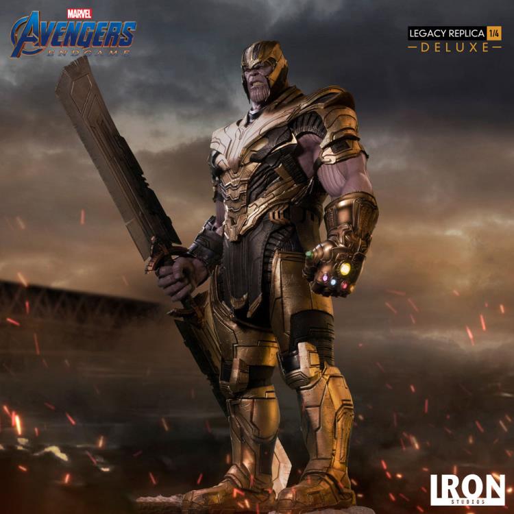 Avengers: Endgame Legacy Replica Thanos Deluxe 1/4 Scale Limited Edition Statue Gallery Image 9