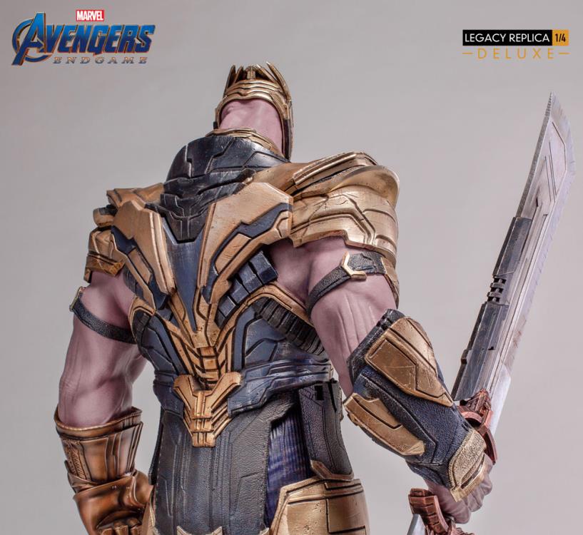 Avengers: Endgame Legacy Replica Thanos Deluxe 1/4 Scale Limited Edition Statue Gallery Image 12