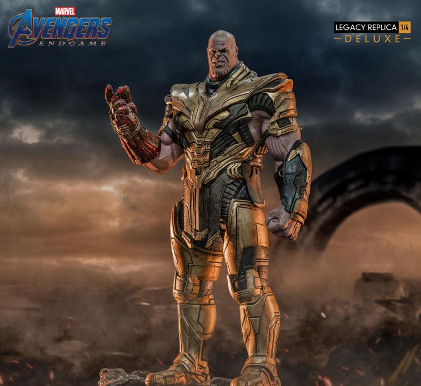 Avengers: Endgame Legacy Replica Thanos Deluxe 1/4 Scale Limited Edition Statue Gallery Image 8