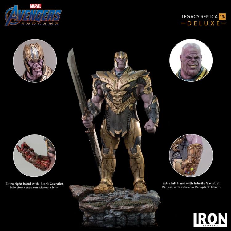 Avengers: Endgame Legacy Replica Thanos Deluxe 1/4 Scale Limited Edition Statue Gallery Image 4