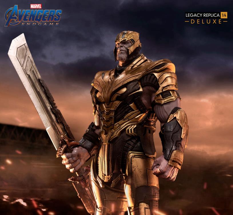 Avengers: Endgame Legacy Replica Thanos Deluxe 1/4 Scale Limited Edition Statue Gallery Image 14