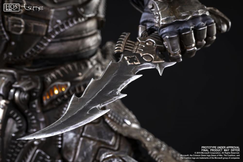 Gears of War HQS Plus Marcus Vs. General RAAM Limited Edition Statue Gallery Image 14