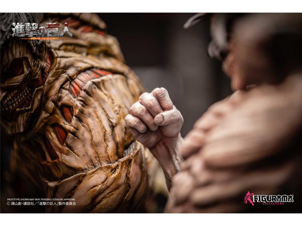 Attack on Titan Elite Exclusive Eren vs. Armored Titan 1/3 Scale Statue Gallery Image 9