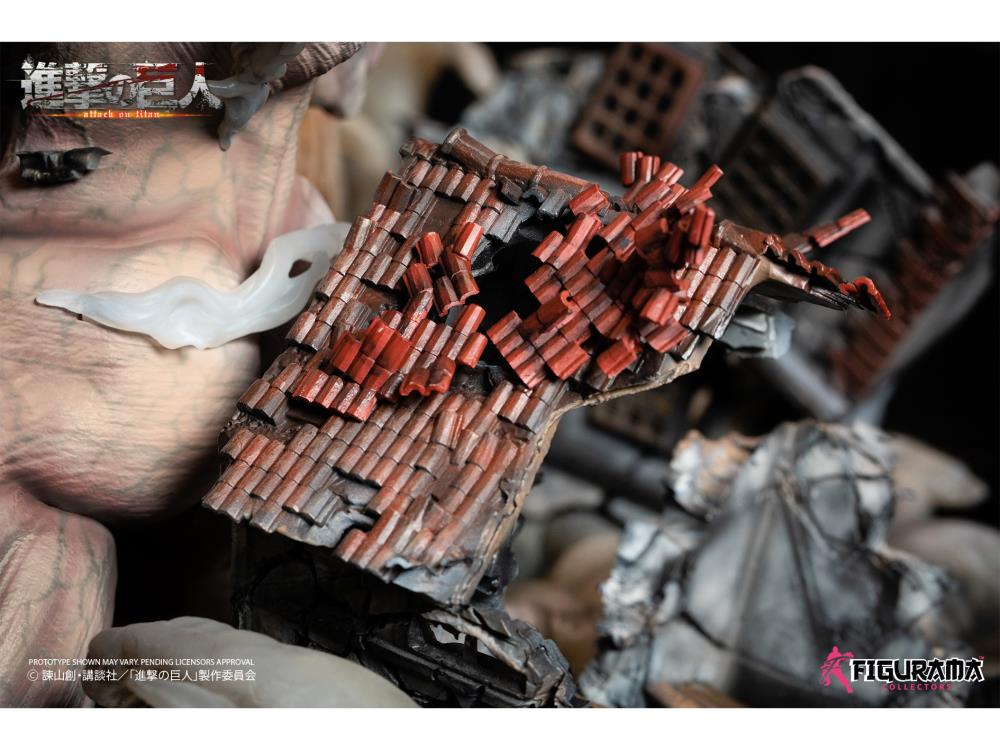 Attack on Titan Elite Exclusive Eren vs. Armored Titan 1/3 Scale Statue Gallery Image 18