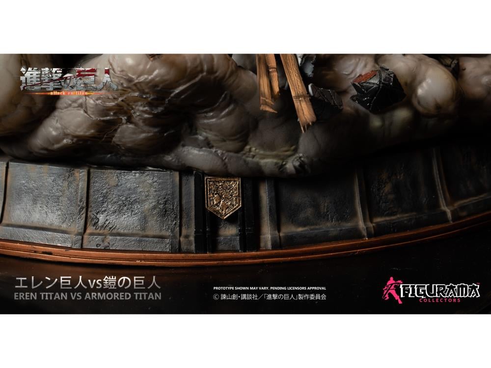 Attack on Titan Elite Exclusive Eren vs. Armored Titan 1/3 Scale Statue Gallery Image 19