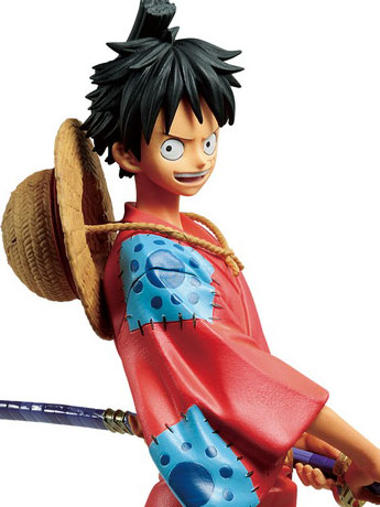 One Piece DXF Grandline Men Wano Country Vol.1 Monkey D. Luffy Gallery Image 2