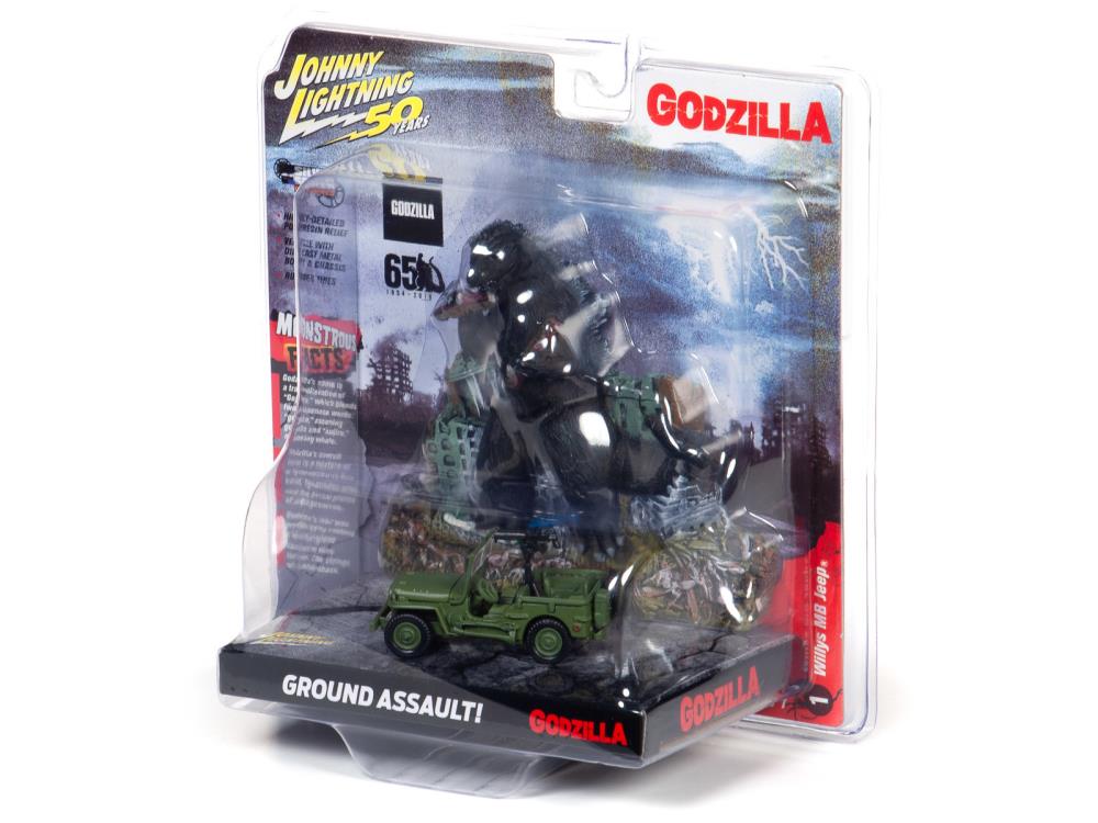 Godzilla Ground Assault With 1/64 Scale Willys MB Jeep Gallery Image 4