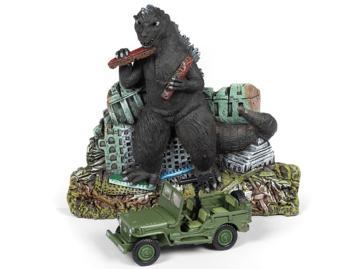 Godzilla Ground Assault With 1/64 Scale Willys MB Jeep Gallery Image 1