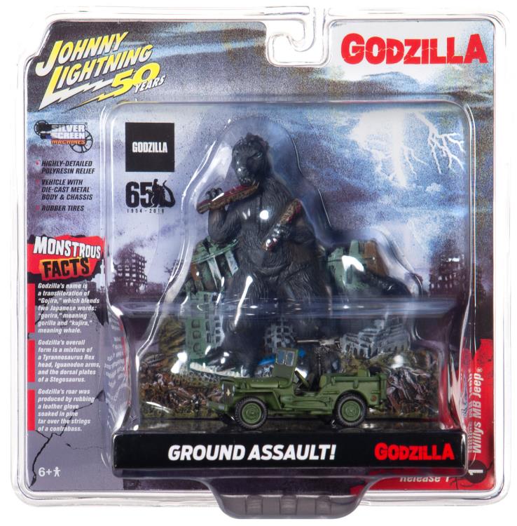 Godzilla Ground Assault With 1/64 Scale Willys MB Jeep Gallery Image 3