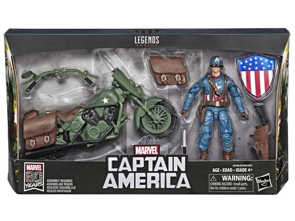Ultimate Marvel Legends Captain America with Motorcycle Gallery Image 13