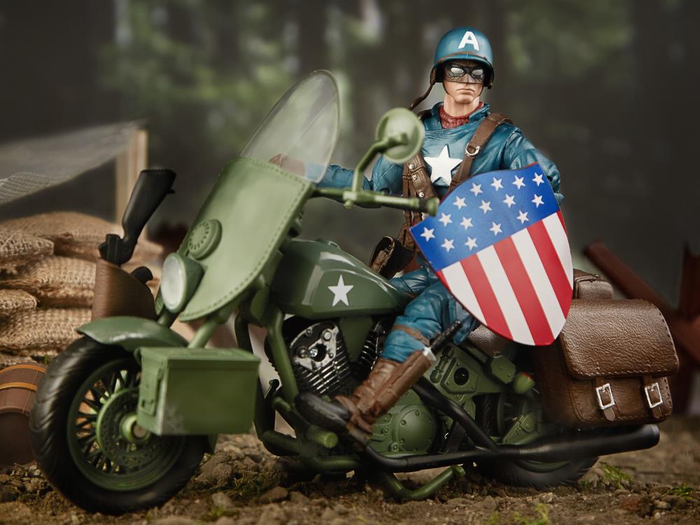 Ultimate Marvel Legends Captain America with Motorcycle Gallery Image 3