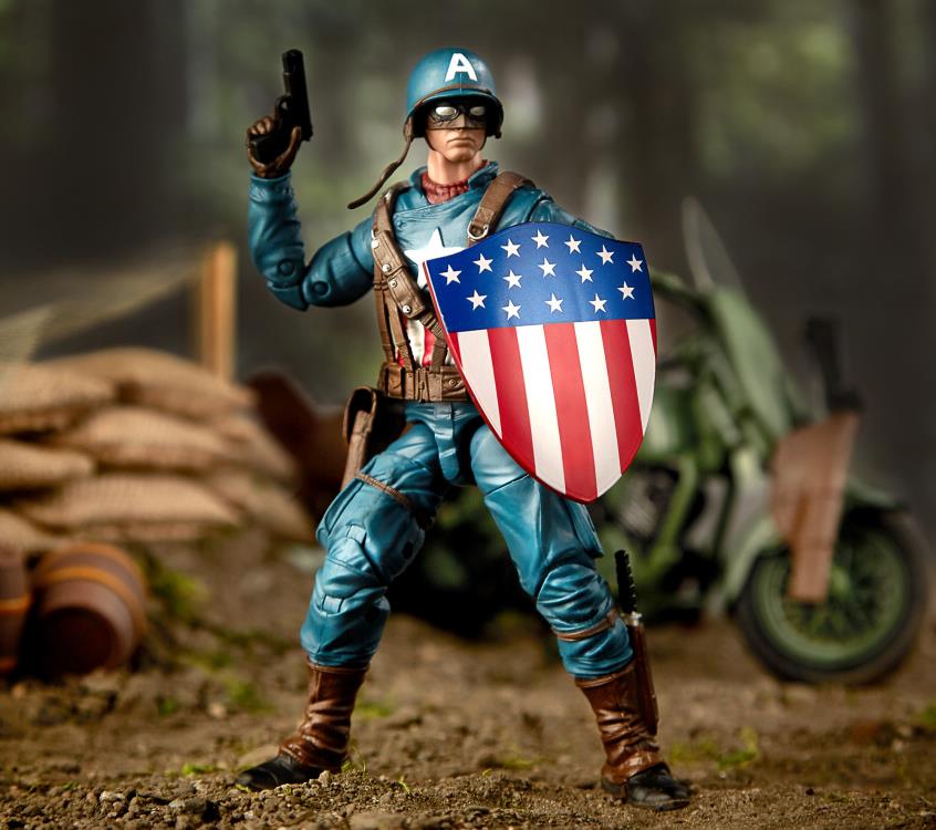 Ultimate Marvel Legends Captain America with Motorcycle Gallery Image 4