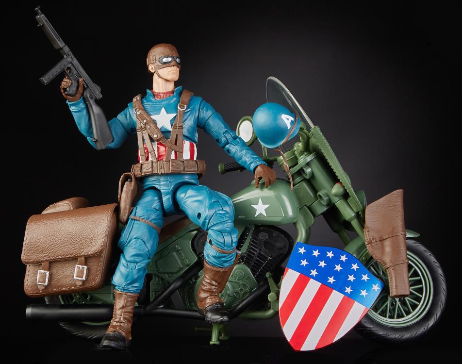 Ultimate Marvel Legends Captain America with Motorcycle Gallery Image 5