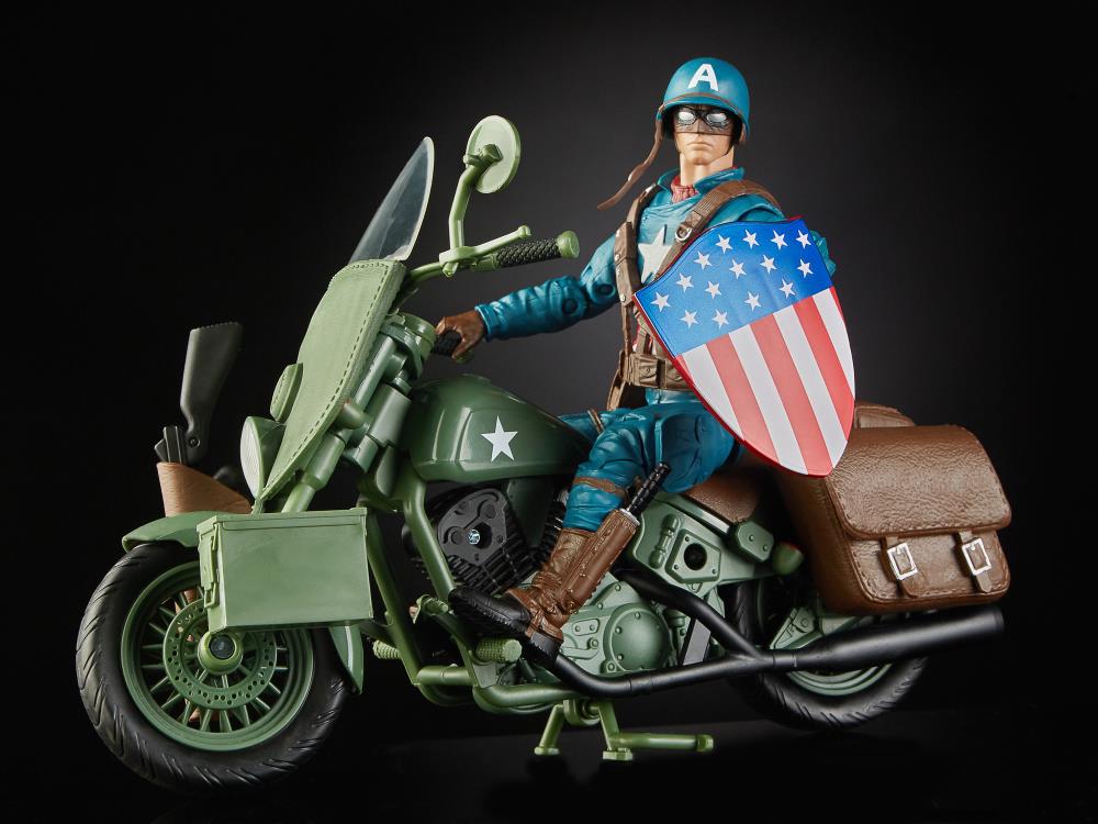 Ultimate Marvel Legends Captain America with Motorcycle Gallery Image 6