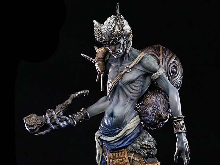 Asura Online Silver Horn Limited Edition Statue Gallery Image 1