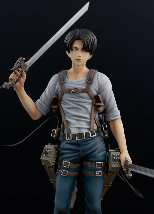 リヴァイ ver.2B brave-act 1/8 スケール Attack on Titan Brave-Act Levi (Ver.2B) 1/8 Scale Figure