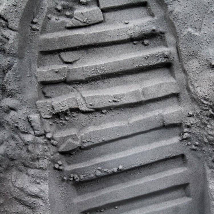 "One Small Step" Apollo 11 Moon Boot Print Replica Gallery Image 6