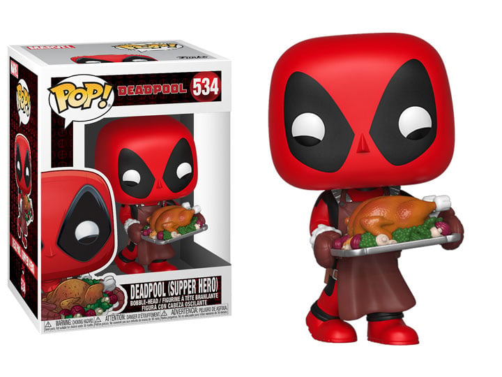 Pop! Marvel: Holiday - Deadpool (Supper Hero) Gallery Image 1