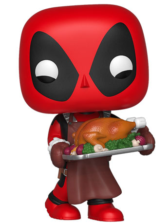 Pop! Marvel: Holiday - Deadpool (Supper Hero) Gallery Image 2