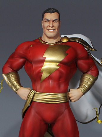 DC Comics Super Powers Collection Shazam Maquette Gallery Image 2
