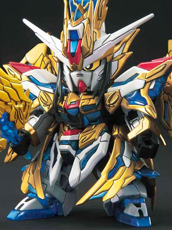 Gundam SD Sangoku Soketsuden #20 Zhuge Liang Freedom Gundam Model Kit Gallery Image 2