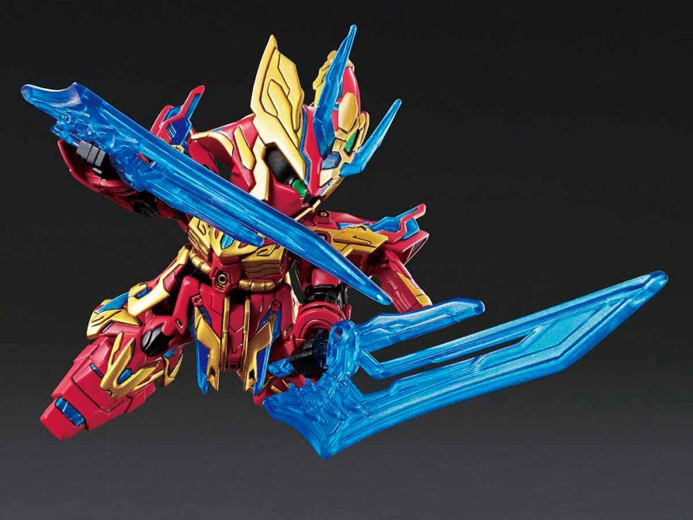 Gundam SD Sangoku Soketsuden #21 Zhang Liao Sazabi Model Kit Gallery Image 6