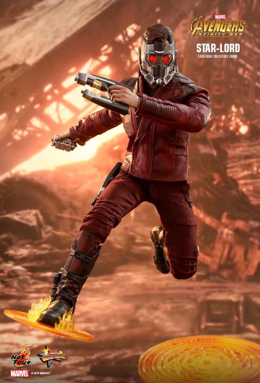 Avengers: Infinity War MMS539 Star-Lord 1/6th Scale Collectible Figure Gallery Image 3