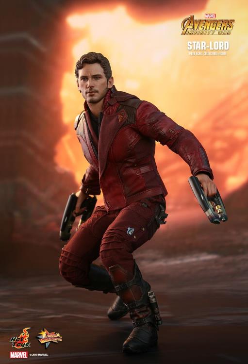 Avengers: Infinity War MMS539 Star-Lord 1/6th Scale Collectible Figure Gallery Image 8