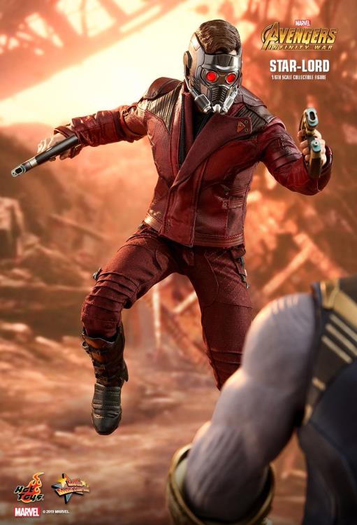 Avengers: Infinity War MMS539 Star-Lord 1/6th Scale Collectible Figure Gallery Image 4