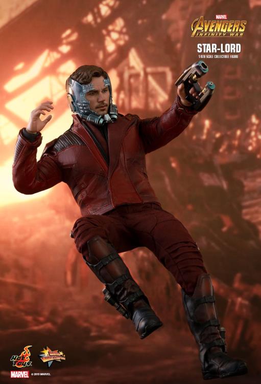 Avengers: Infinity War MMS539 Star-Lord 1/6th Scale Collectible Figure Gallery Image 7