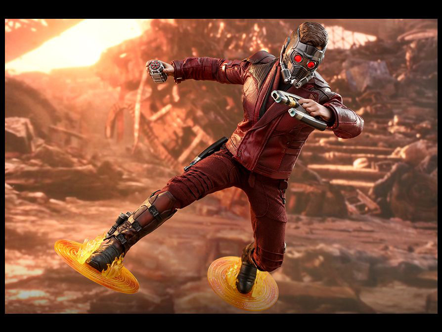 Avengers: Infinity War MMS539 Star-Lord 1/6th Scale Collectible Figure Gallery Image 10
