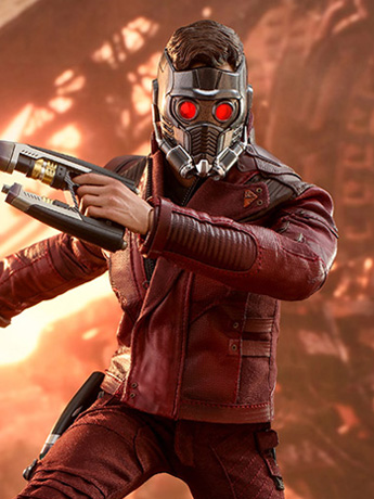 Avengers: Infinity War MMS539 Star-Lord 1/6th Scale Collectible Figure Gallery Image 2