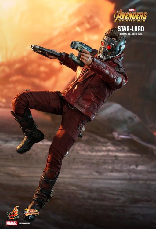 Avengers: Infinity War MMS539 Star-Lord 1/6th Scale Collectible Figure Gallery Image 5