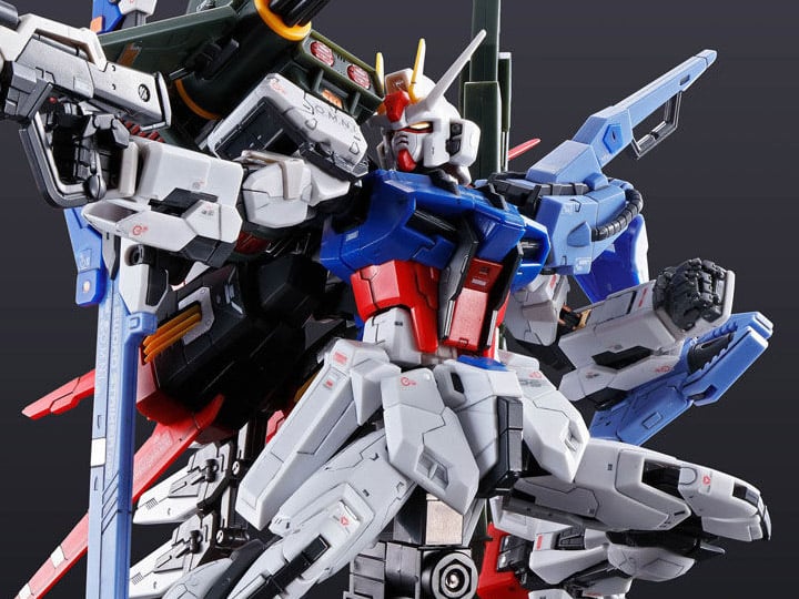 Mobile Suit Gundam SEED RG Perfect Strike Gundam 1/144 Scale Exclusive Model Kit Gallery Image 1